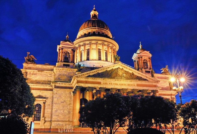St. Petersburg at Night