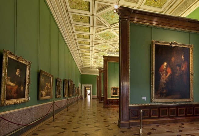 Rembrandt Hall in the Hermitage