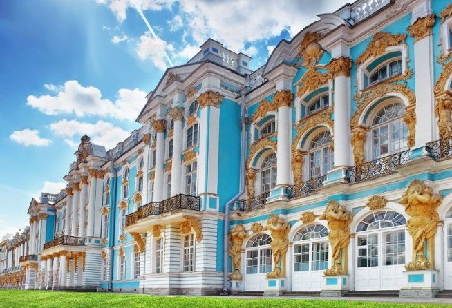 Catherine Palace in Tsarskoye Selo