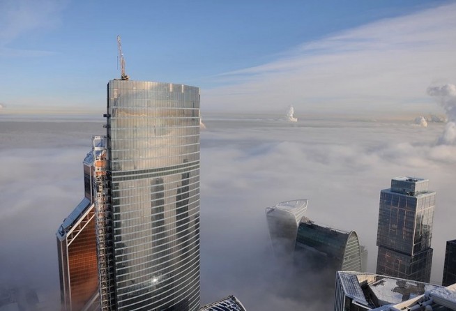 Observation deck - 85th floor of OKO Tower