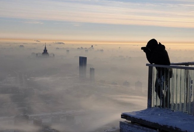 Observation deck - 85th floor of OKO Tower