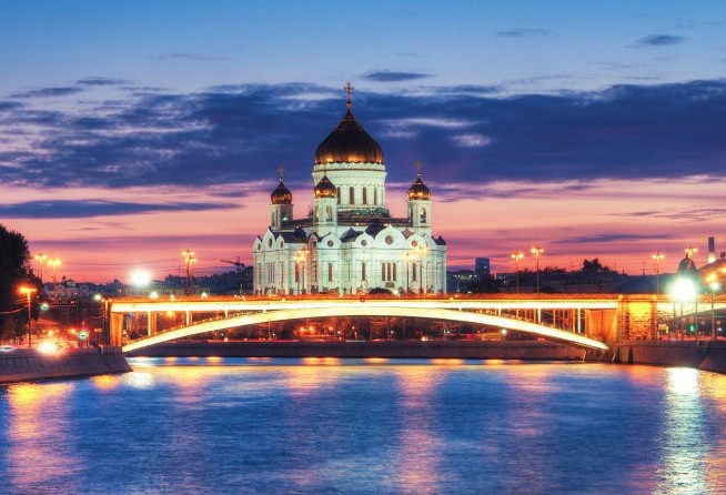 The Cathedral of Christ the Savior is a Russian Orthodox cathedral in Moscow
