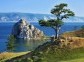 Colorful landscapes of Lake Baikal