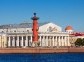 Spit of Vasilievsky Island in Saint-Petersburg