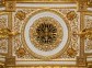Golden ceiling at the Hermitage, St. Petersburg, Russia.