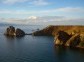 Olkhon Island is the largest island in Lake Baikal in eastern Siberia.