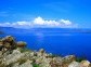 Bright summer day Olkhon Island.