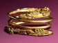 Bracelet with scenes of deer predation.