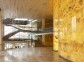 Mariinsky II- lobby view through the onyx wall