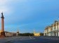 Panorama of Palace Square in Saint-Petrsburg