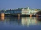 Winter Palace in Saint Petersburg and the Neva River