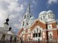 Spaso-Preobrazhenskiy cathedral, located at Valaam island, Ladoga lake, Russia