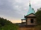 Chapel on island Valaam at a dawn