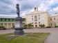 Monument to emperor Pavel in Pavlovsk palace. Saint Petersburg Russia