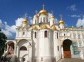 Breathtaking Famous The Annunciation Cathedral and The Archangel Cathedral in Moscow Kremlin, Russia