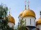 Onion domes of Cathedral of the Assumption, Moscow Kremlin, Russia