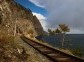 The old Circumbaikal rail line - Port Baikal