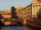 The canal of the Northern Venice, St. Petersburg