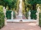 The statues in the Summer Garden in St. Petersburg