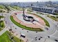 Victory square in St. Petersburg