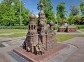 Mini City in the Alexander Park. Layout of the Church of the Savior on Spilled Blood