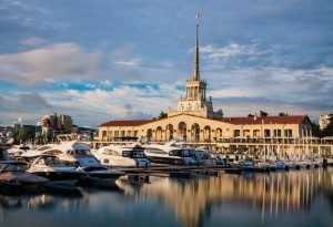 The Seaport is the most beautiful building in Sochi!