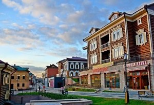 130th quarter Irkutsk is a specially created zone of historical development in Irkutsk
